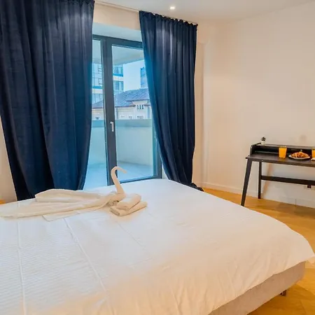 Designer In Aviatiei Tower Apartmán Bukurešť